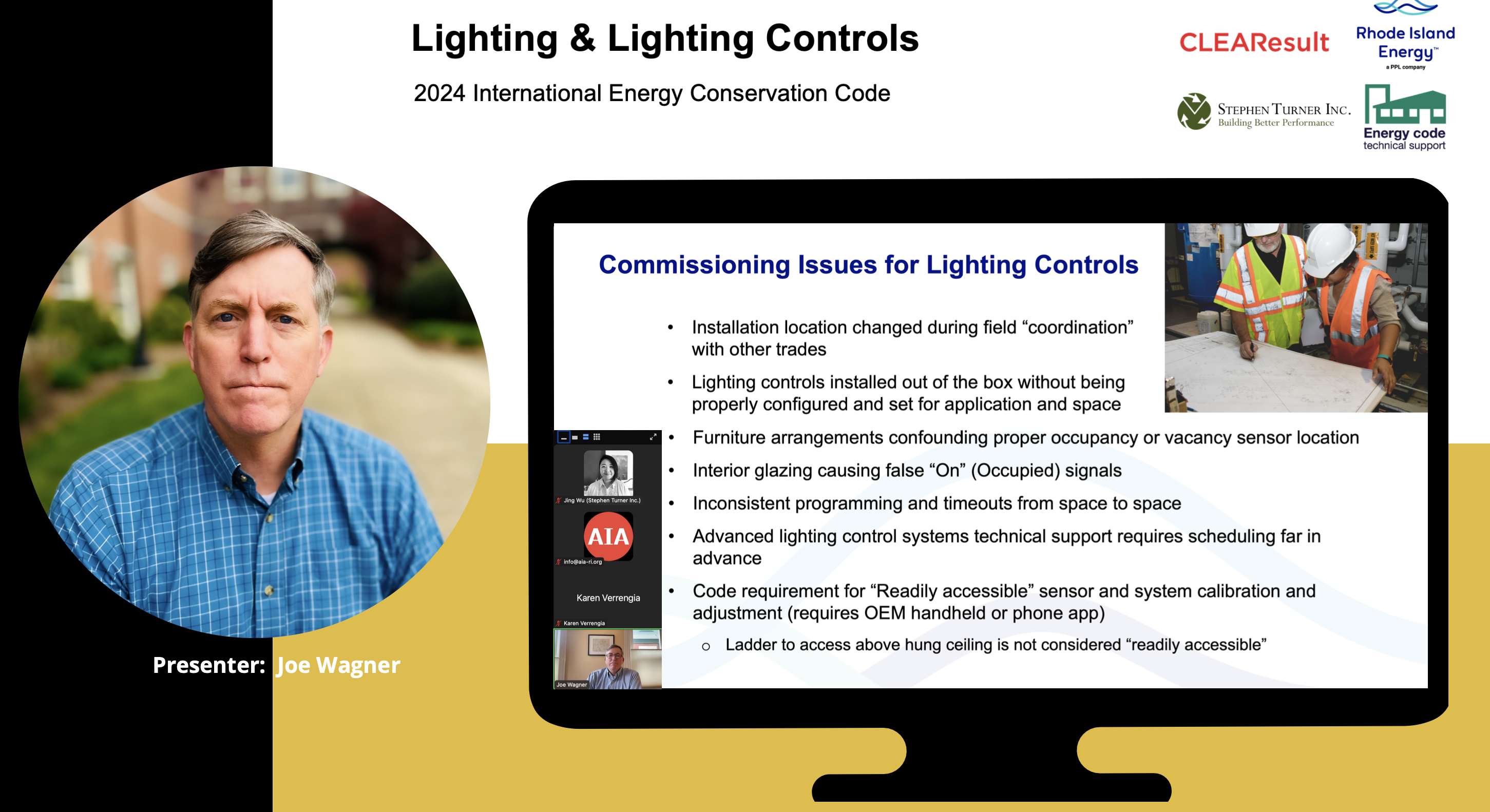 Lighting & Lighting Controls and 2024 IECC | AIA RI Webinar