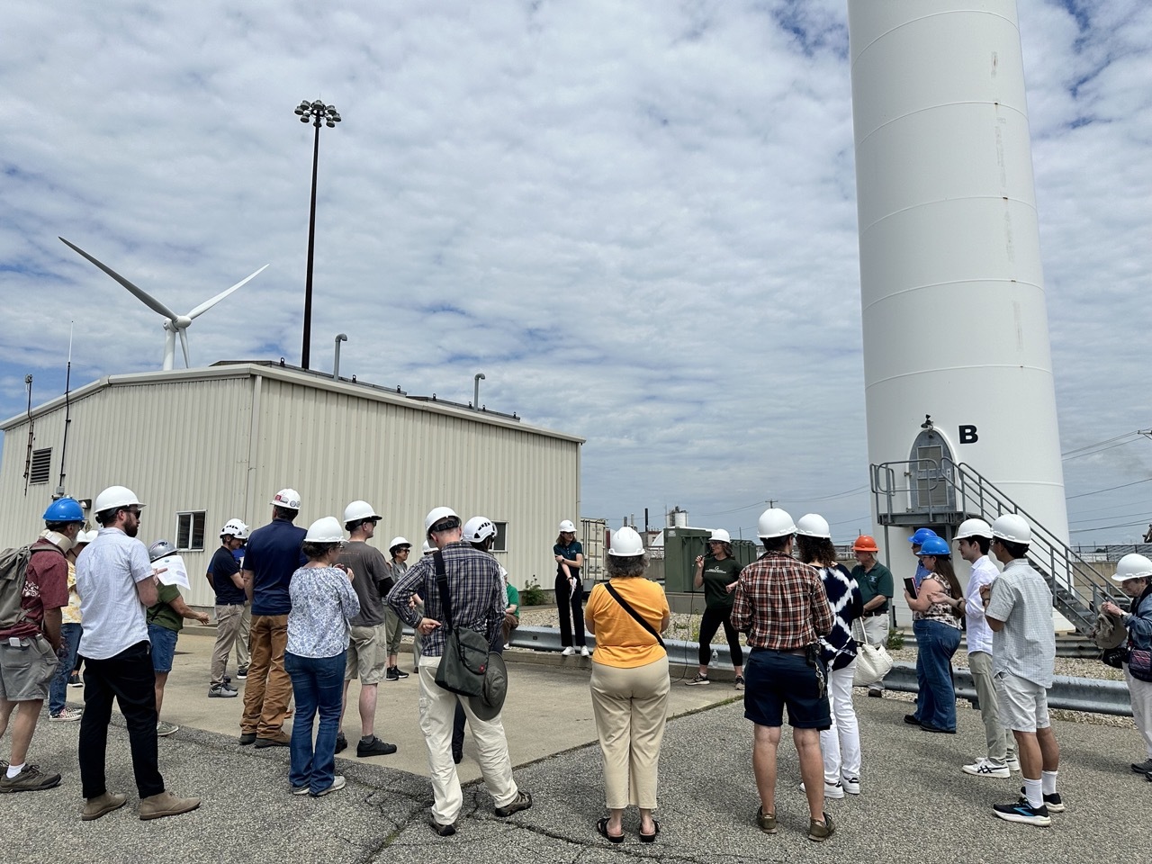 PROVIDENCE WIND TURBINE TOUR AT NARRAGANSETT BAY COMMISSION